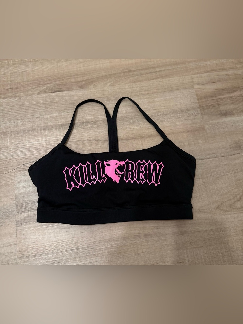Kill Crew Black Sports Bra cross listed on Mercari be my prices are lower!